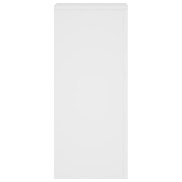 Suportes p/ plantas 2 pcs 30x30x70 cm derivados madeira branco M 5