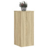 Soportes de plantas 2 uds madera roble Sonoma 30x30x70 cm 3