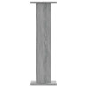 Soportes altavoces 2 uds madera gris Sonoma 30x30x95 cm 5