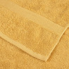 Toalhas de mãos premium SOLUND 10pcs 50x100 cm 600 gsm dourado 5