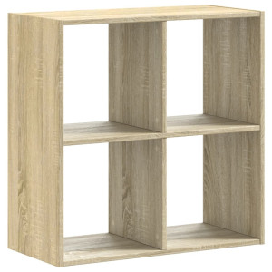 Estantería madera de ingeniería roble Sonoma 68.5x32x68.5 cm H