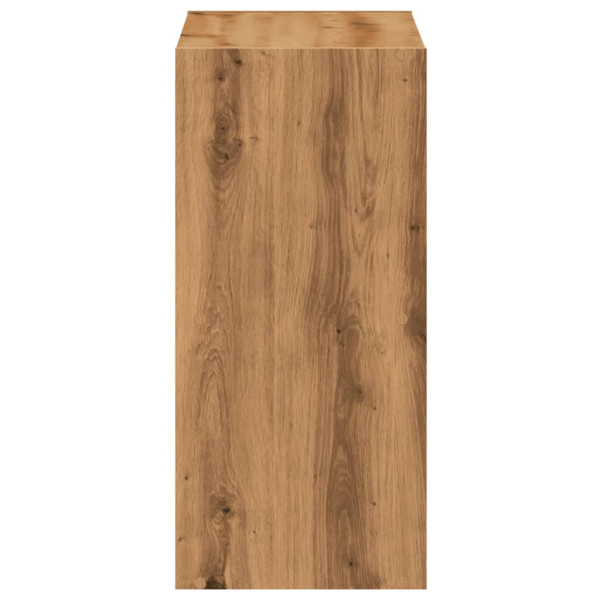 Estantería de madera ingeniería roble artisian 68.5x32x68.5 cm M 5