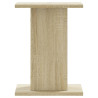 Soportes altavoces 2 uds madera roble Sonoma 30x30x40 cm 4
