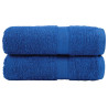 Toalhas de bidé premium SOLUND 2 pcs 30x50 cm 600 gsm azul 1