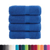 Toalhas de rosto premium SOLUND 4 unidades. azul. 30x30 cm. 600 g/m² 2