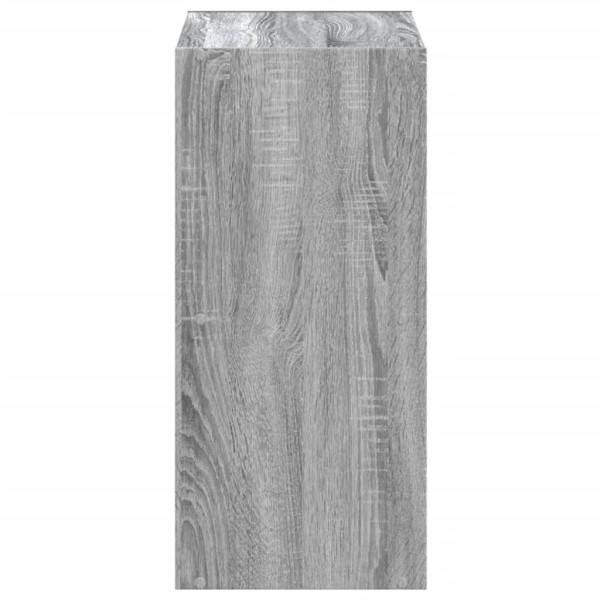 Estantería de madera de ingeniería gris Sonoma 68.5x32x68.5 cm M 5