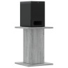 Soportes altavoces 2 uds madera gris Sonoma 30x30x40 cm 3