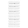 Toalhas de bidé premium SOLUND 10 pcs 30x50 cm 600 gsm branco 1
