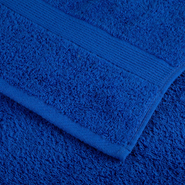 Toallas 10 uds 100% algodón azul 30x30 cm 600 gsm M 5
