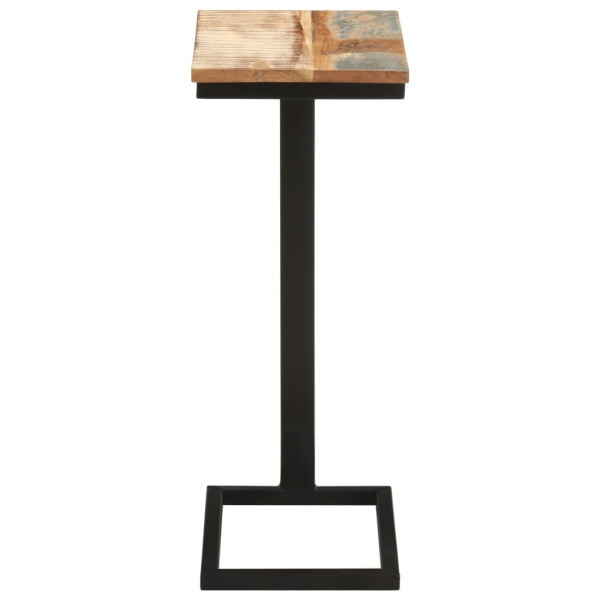 Mesitas auxiliares 2 uds madera reciclada 31.5x24.5x64.5 cm M 5