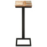 Mesitas auxiliares 2 uds madera reciclada 31.5x24.5x64.5 cm 5