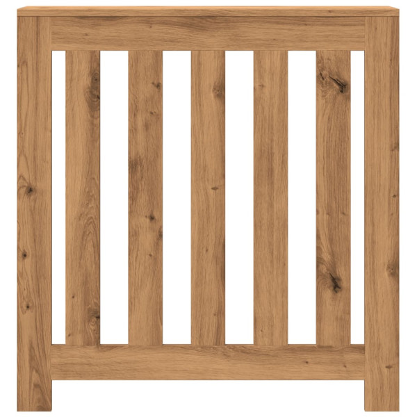 Cubierta de radiador madera color roble artesano 78x20x82 cm M 3