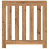 Cubierta de radiador madera color roble artesano 78x20x82 cm 3