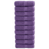 Toalhas de rosto premium SOLUND 10 unidades Roxo 30x30 cm 600 g/m² 1