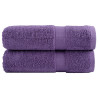 Toalhas de banho premium SOLUND 2pcs 70x140 cm 600 gsm roxo 1