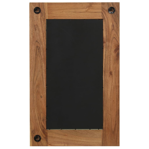 Espejo de madera maciza de acacia 50x80 cm M 5