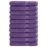 Toalhas premium SOLUND 10 pcs 100x200 cm 600 gsm roxo 1