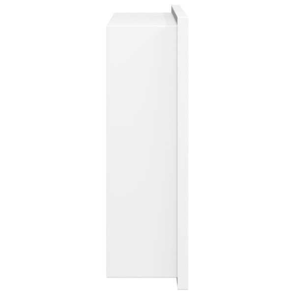 Nicho parede p/ duche 32x32x9 cm aço inoxidável branco mate M 5