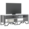 Mueble de TV madera de ingeniería gris sonoma 122x34x41 cm 1