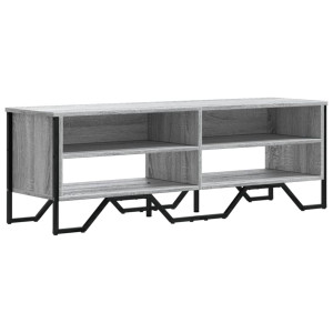 Mueble de TV madera de ingeniería gris sonoma 122x34x41 cm H