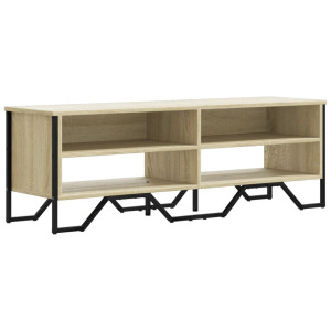 Mueble de TV madera de ingeniería roble Sonoma 122x34x41 cm H