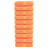 Toalhas de rosto premium SOLUND 10 unidades laranja 30x30 cm 600 g/m² 1