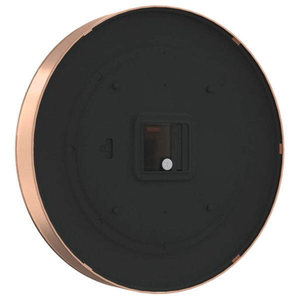 Reloj de pared poliestireno y cristal dorado y azul Ø29.5 cm M 5