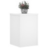 Suportes p/ plantas 2 pcs 20x20x30 cm derivados madeira branco 3