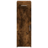 Aparador de madera de ingeniería roble ahumado 30x42.5x93 cm 4