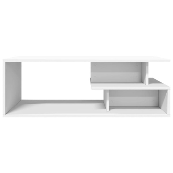 Mesa de centro 102x55x35 cm derivados de madeira branco M 4