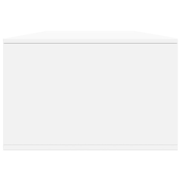 Mesa de centro madera de ingeniería blanco 102x55x35 cm M 5