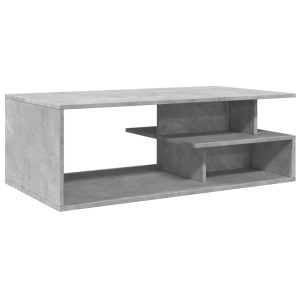 Mesa de centro 102x55x35 cm derivados de madeira cinza cimento H