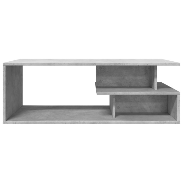 Mesa de centro 102x55x35 cm derivados de madeira cinza cimento M 4