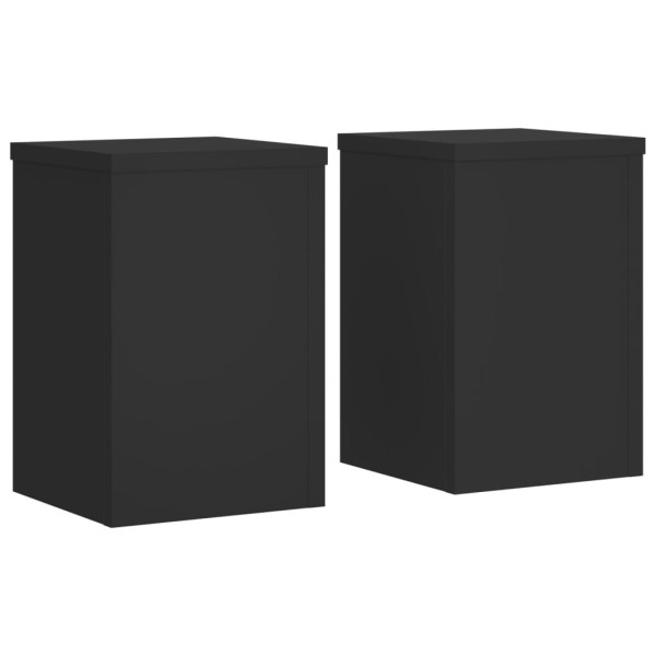 Suportes p/ plantas 2 pcs 20x20x30 cm derivados madeira branco M 2