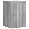 Soportes de plantas 2 uds madera gris Sonoma 20x20x30 cm 4