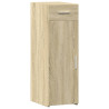 Aparador madera de ingeniería roble Sonoma 30x42.5x93 cm 2