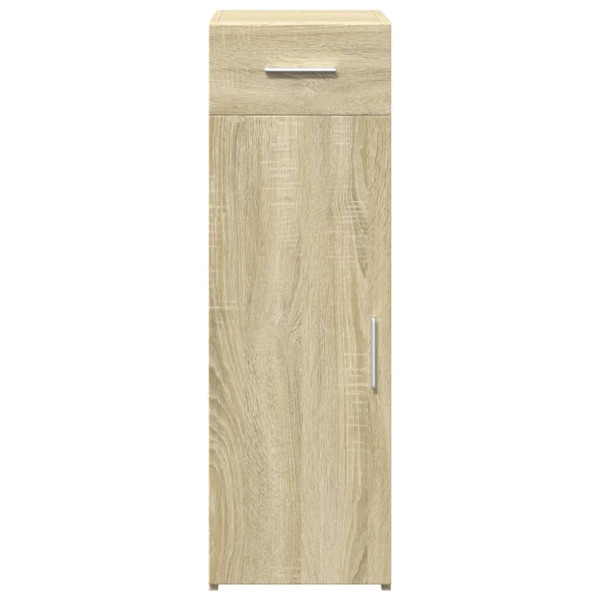 Aparador madera de ingeniería roble Sonoma 30x42.5x93 cm M 4