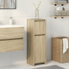 Armario de baño madera contrachapada color roble 30x30x95 cm 1