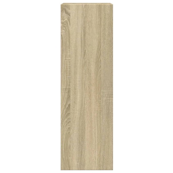Armario de baño madera contrachapada color roble 30x30x95 cm M 5