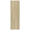 Armario de baño madera contrachapada color roble 30x30x95 cm 5