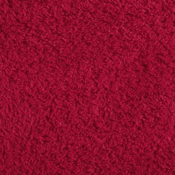 Toalhas premium SOLUND 10 pcs 100x200 cm 600 gsm vermelho M 5