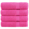 Toalhas de banho premium SOLUND 4 pcs 70x140cm 600 gsm rosa 1