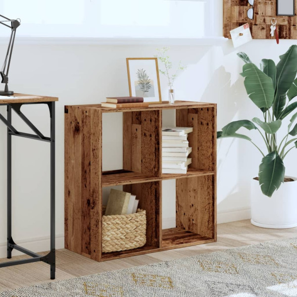 Estante 68.5x32x68.5 cm derivados de madeira madeira velha M 3