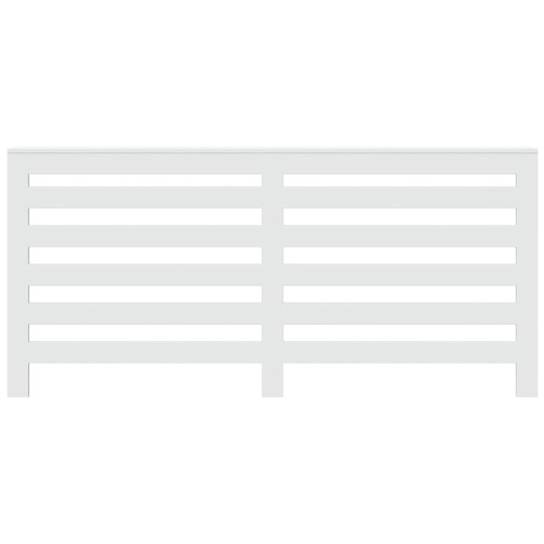 Cobertura de radiador 175x20x82 cm derivados de madeira branco M 3