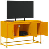 Móvel de TV 100.5x39x60.5 cm aço amarelo mostarda 5