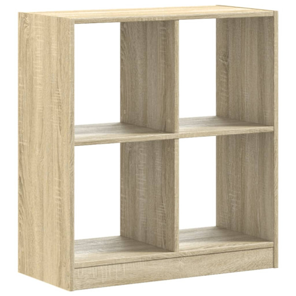 Estantería madera de ingeniería roble Sonoma 68.5x32x75 cm M 2
