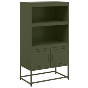 Mueble para TV de acero gris antracita 100.5x39x60.5 cm H