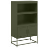 Mueble para TV de acero gris antracita 100.5x39x60.5 cm 2