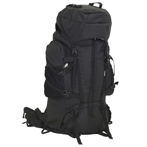Mochila de senderismo tela oxford negro 80 l D