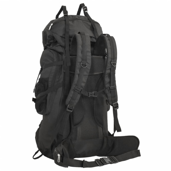 Mochila para caminhadas 80 L tecido oxford preto M 3